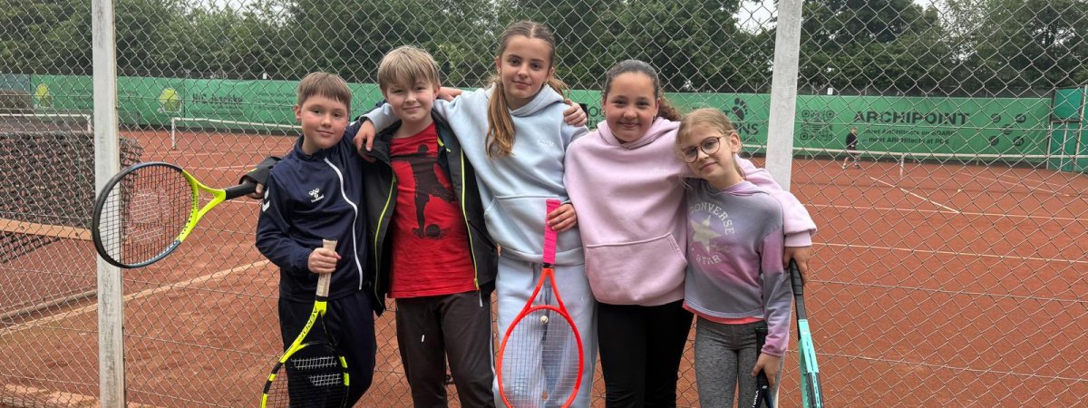 Erstes Medenspiel der gemischten U12-Mannschaft